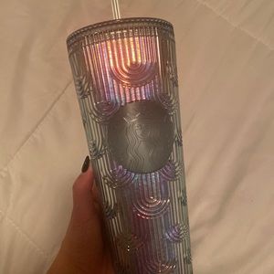 Beautiful iridescent Starbucks mermaid cup